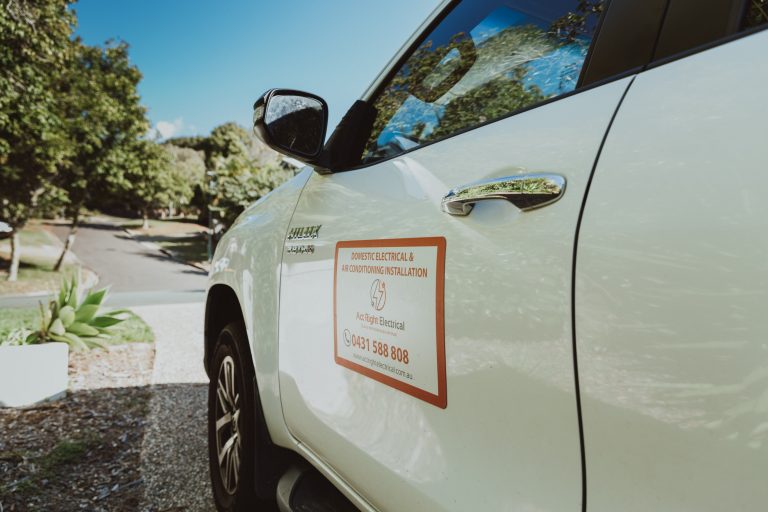 Electrician Maroochydore - Act Right Electrical Van